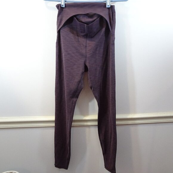 Lululemon Power Within Super High Rise Pants Leggings Purple 28" 8 Womens - Picture 1 of 4